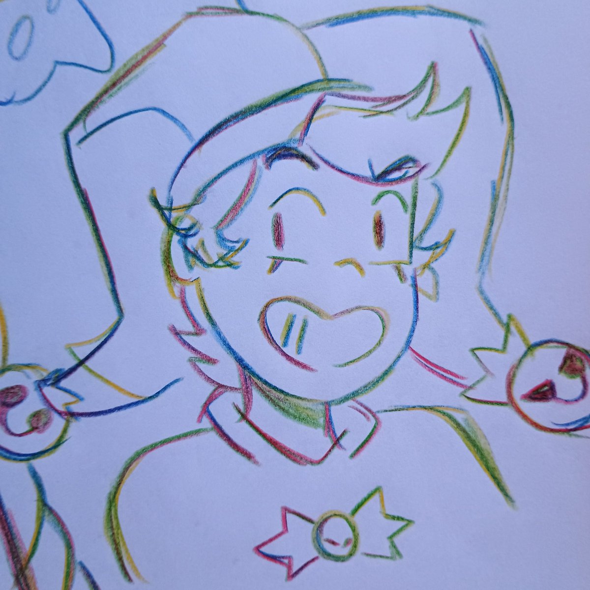 Glamstar_Fox's tweet photo. I bought a rainbow pencil :}
#BrawlStars https://t.co/2JDO0SteZD