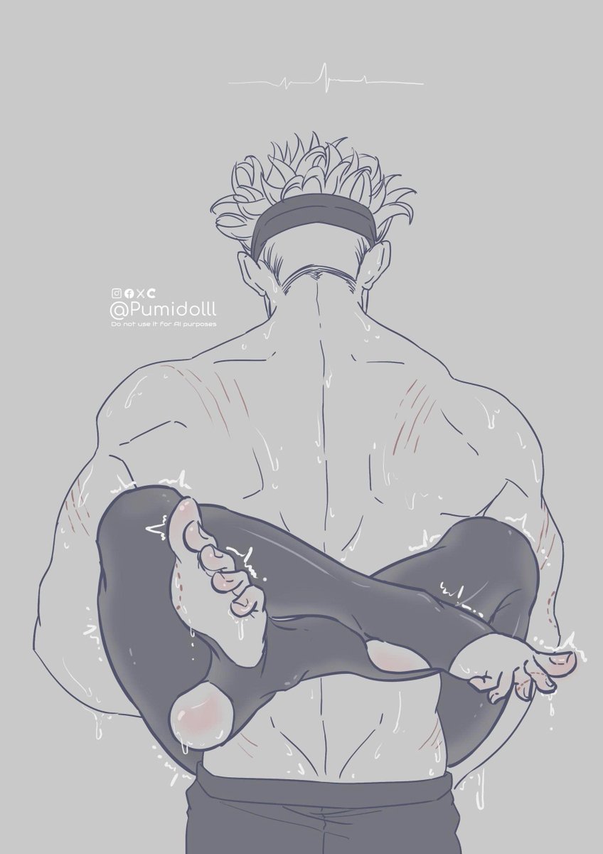 pumidolll's tweet photo. 🥵

Do not reproduce my artwork elsewhere without authorization or use it for Al purposes 🚫 
#五悠 #5U #Goyuu #GojoSatoru #ItadoriYuuji #JJK #呪術廻戦ファンアート https://t.co/yxvd1XHjKh