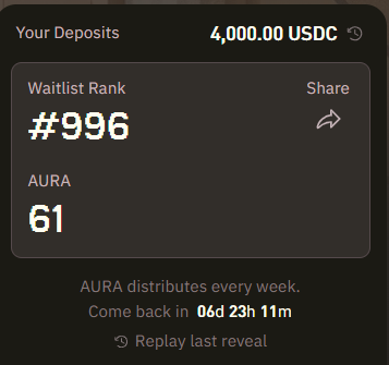 tradergoodluck's tweet photo. 1M AURA đã được phân phát hôm nay . 

Bulk là sàn perp phi tập trung trên Solana 

Chuẩn bị USDC chain Solana

Truy cập :  https://t.co/0gtLnr85ZQ 

Deposit cuối tuần nhận AURA https://t.co/fXIobJ0gvI