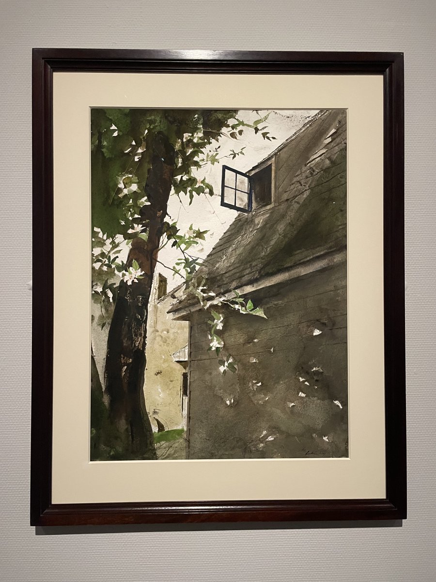 taktwi's tweet photo. 東京都美術館「アンドリュー・ワイエス展」https://t.co/iH4MeAaWdb 過去のワイエス展がヘルガ・シリーズ、オルソン・ハウスなどを切り口にしてきたのに対し、本展は「境界」という視点からワイエスの絵画世界を捉え直します。静かな写実の奥へもう一歩踏み込むために、是非見ておきたい展覧会です。 https://t.co/XR9fgLnjB6