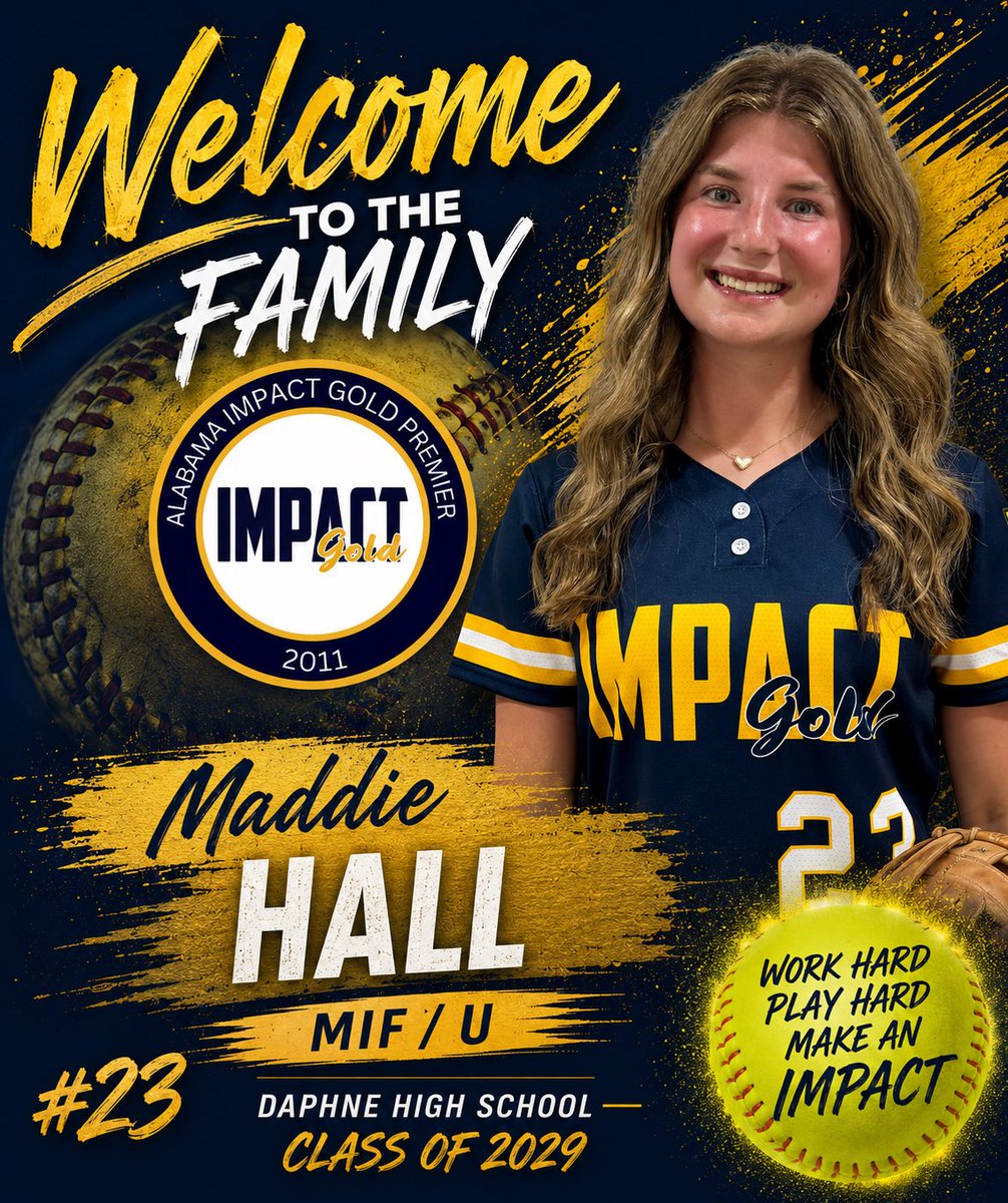 ALImpactGold14U's tweet photo. Welcome into the family Maddie! Excited to see you in IG this summer! 
#BeTheImpact 
@maddiehall34 https://t.co/IOaRfq1HZ4