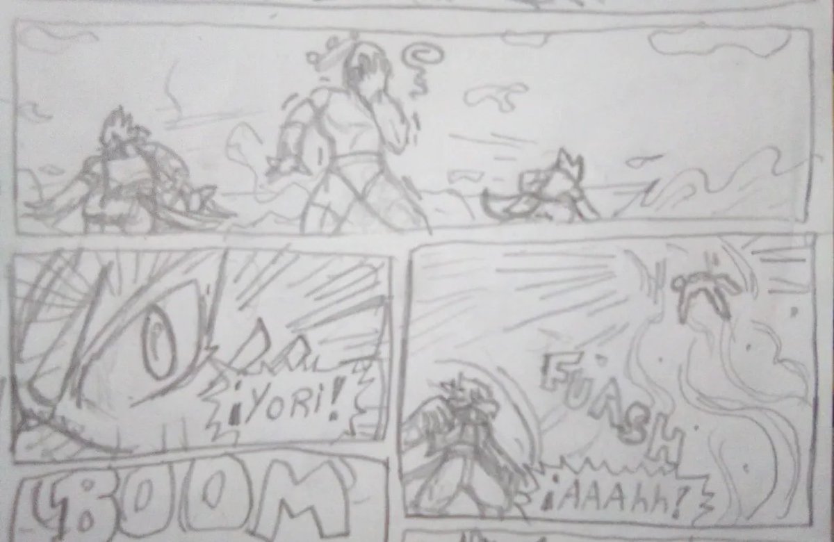 Sarkmark01's tweet photo. Old old comic
Featuring a character named Leonidas back in the far year of 2020
Good times back then https://t.co/BBIFhBORbJ