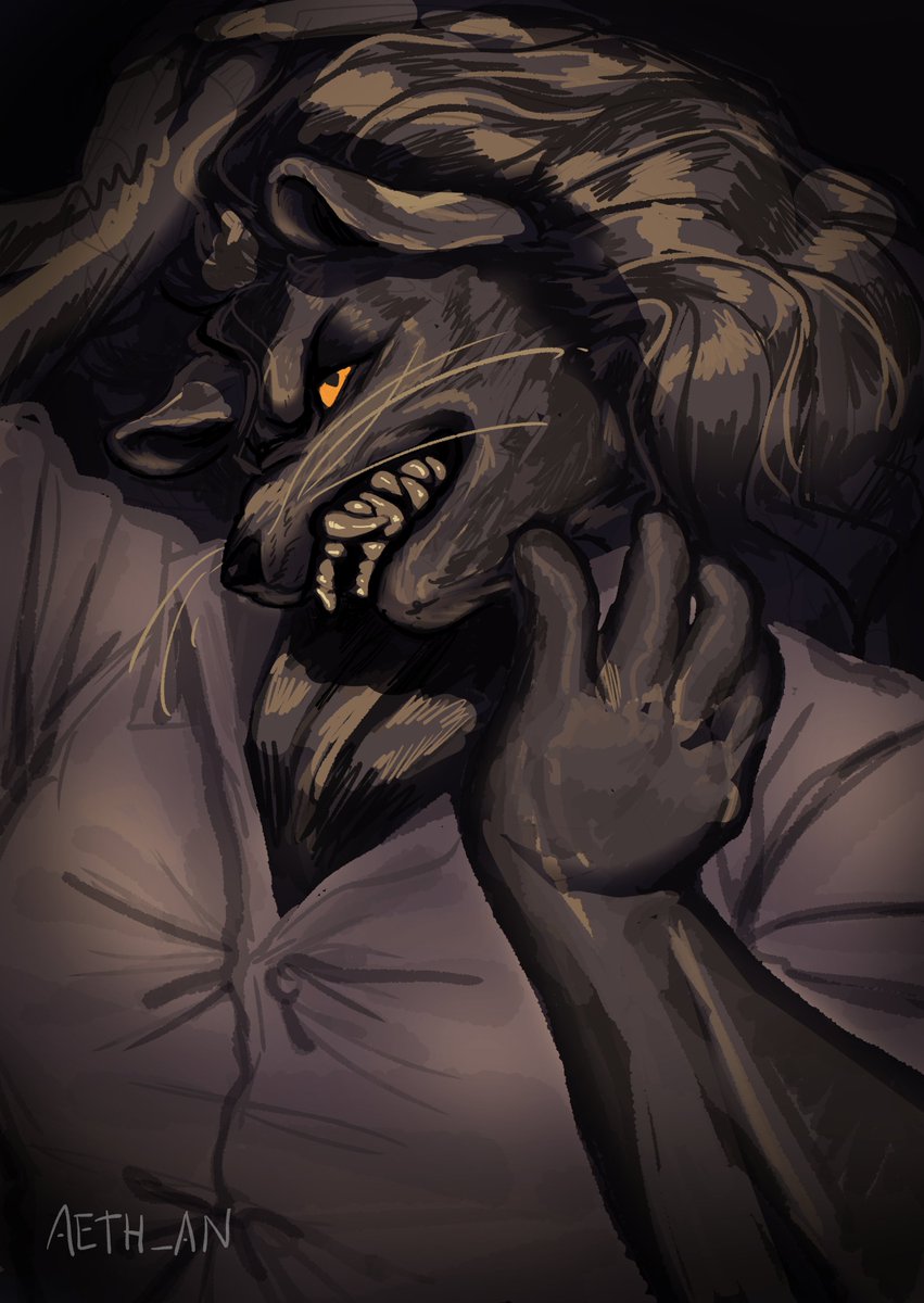 aeth_an's tweet photo. Black Lion :p
#furry #furryart #art https://t.co/YqS1Ly1ejJ