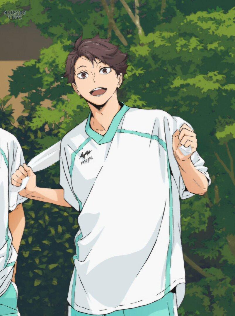 HAIKYUUFESS's tweet photo. *hq minimal sebulan sekali foto mahadahsyat oikawa tooru yg ini harus lewat tl 😋 https://t.co/YhjYRAFJBp