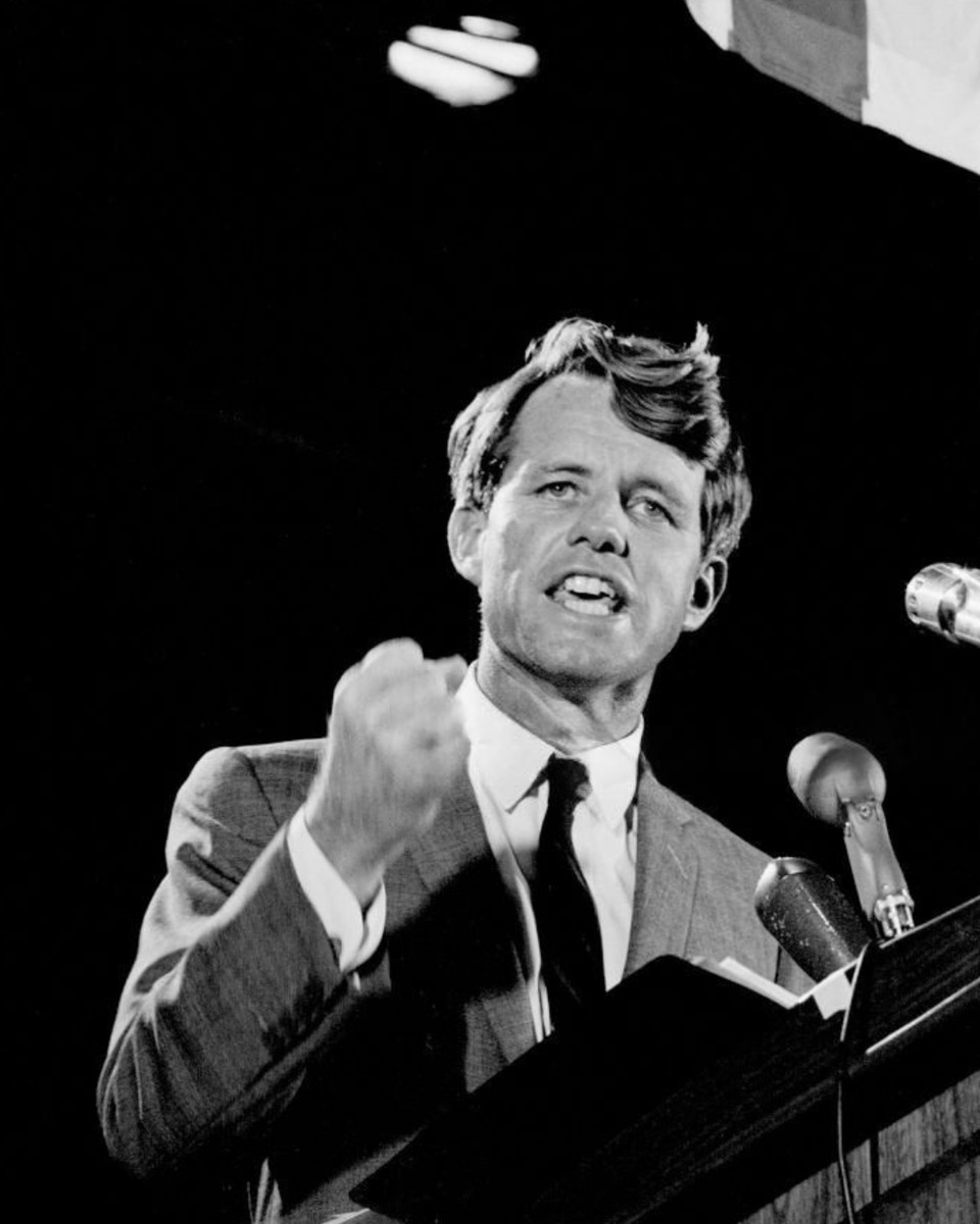 Kennedy_HRC's tweet photo. Senator Robert F. Kennedy believed in something simple, yet powerful: the power of the people. He knew that each of us, through the smallest acts of courage, can send forth tiny ripples of hope that can sweep down the mightiest walls of oppression.

That belief is the foundation this Center was built on. Though the threats look different today than they did in 1968, the stakes have not changed. The right to speak. The right to gather. The right to be treated as equal under the law. But these freedoms do not  hold on their own, they endure only when people are willing to defend them.

Today, we remember Senator Kennedy with that resolve. His ripple lives on in the countless lives he touched, and in the work we do every single day.