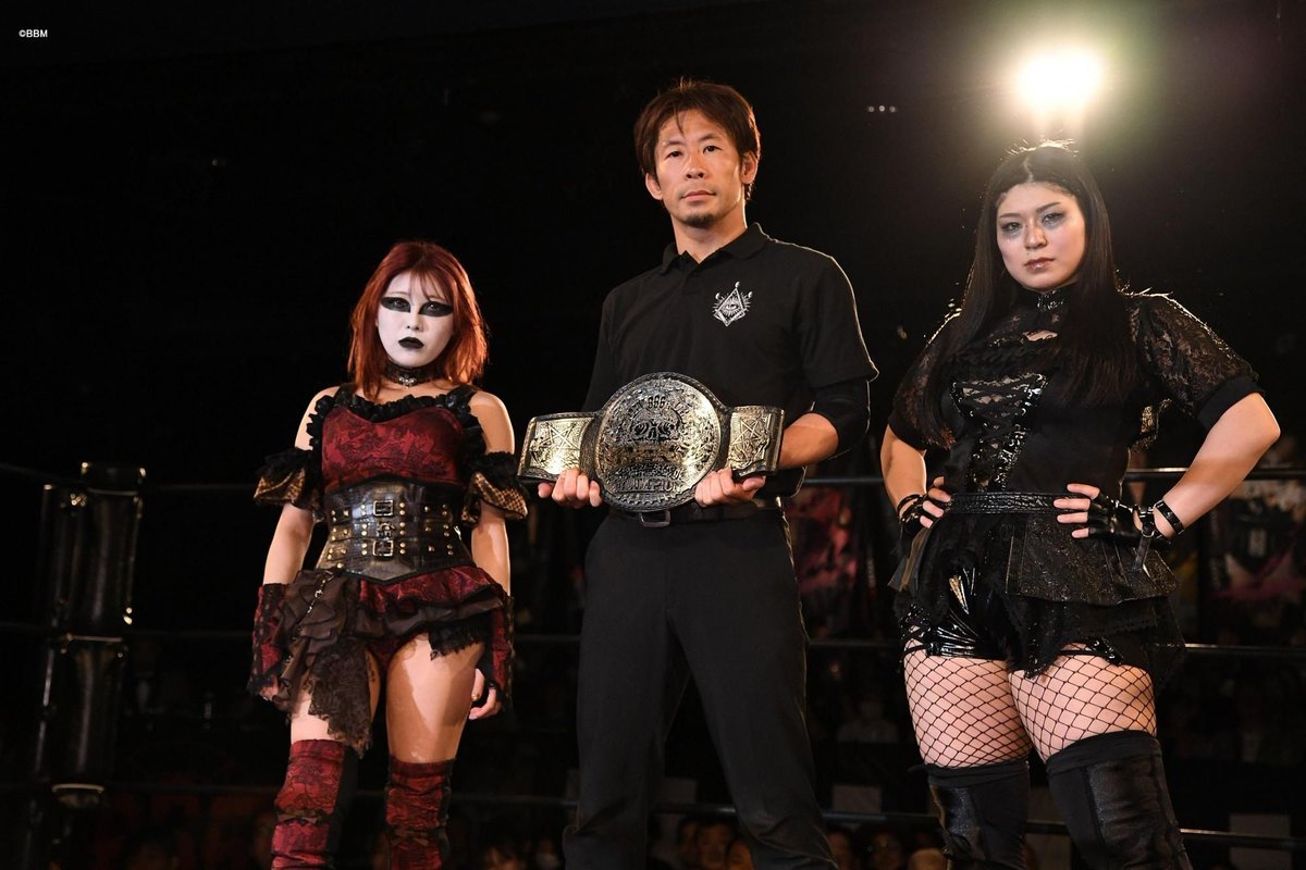shupromobile's tweet photo. 【週刊プロレスmobile】666新宿FACEラスト大会、ラム会長が尾崎妹加の無秩序無差別級王座に初挑戦…666新宿詳報
https://t.co/CruzumqORA
#週プロモバイル　#pr666 https://t.co/JukdmdJpo1