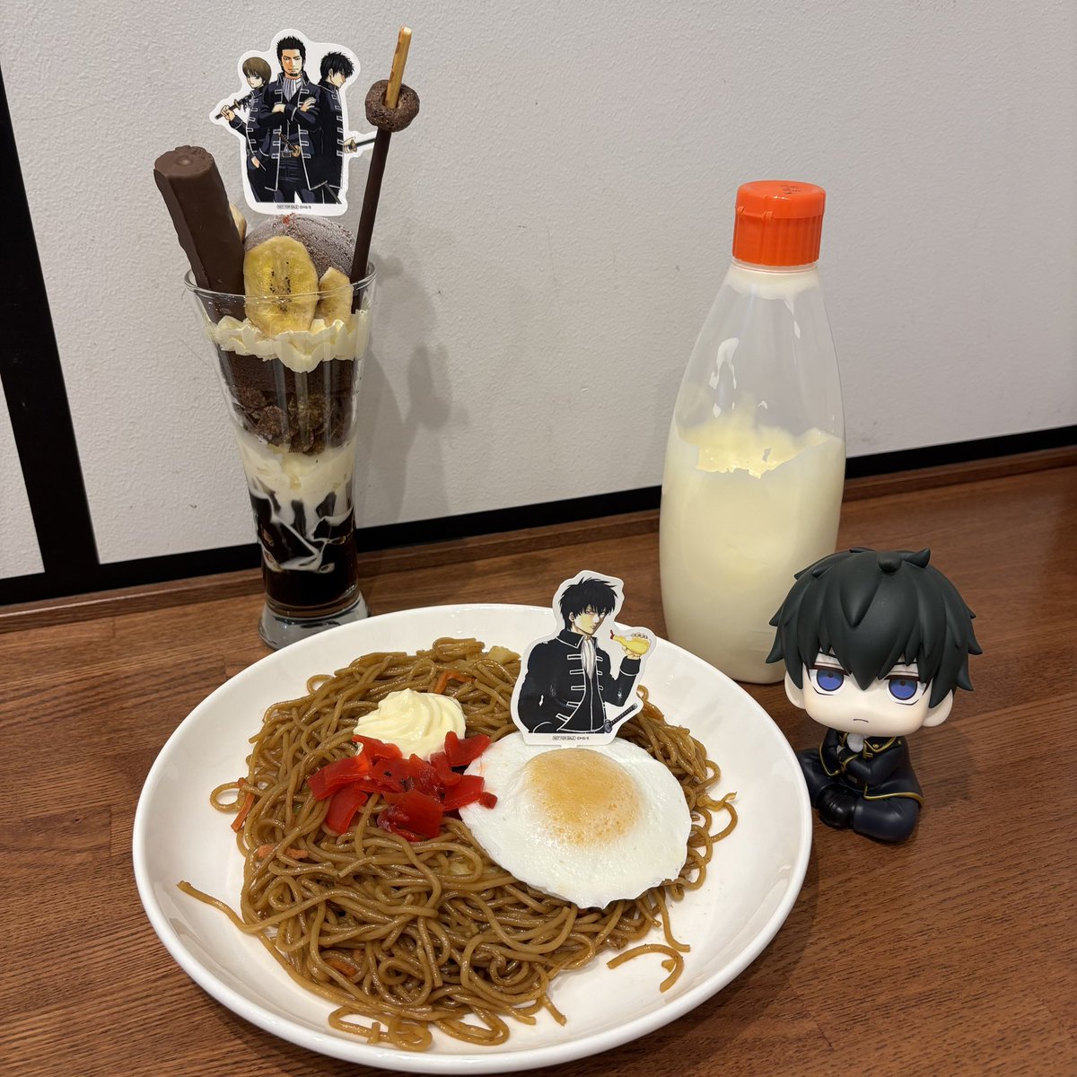pom344's tweet photo. 先日銀魂展秋田会場行ってきました🎶
スタンプラリーもカフェもめちゃくちゃ良かったし頑張って遠征したかいがあった😍カフェの特典もコンプできたので満足です🌸

レンタカーなしでも展に行くだけなら何とかなります😹！
今から行かれる方で何か疑問点とかあればお答えしますのでお気軽にどうぞ🙌 https://t.co/4oVokvfsWA