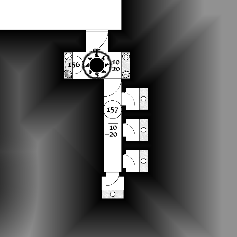 ZathrasAdventur's tweet photo. #dungeon26 #Day157 Painted tentacles rise from the black floor and sprout deformed red flowers that choke the walls. A miniature black sun sits at the center of each twisted flower. The old dusty bathroom smells of unnaturally ripe fruit and dry parchment. https://t.co/LpstLXWwzT https://t.co/Rj36RQhlLe