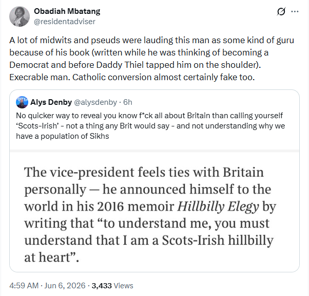LeGigacat's tweet photo. How does the homosexual tech billionaire and Catholicism mesh? What is the grand scheme here? Everyone is entirely and totally cynical except for bitter leftists who have lost at every turn for decades. Useless. https://t.co/GiNsWhZcjk