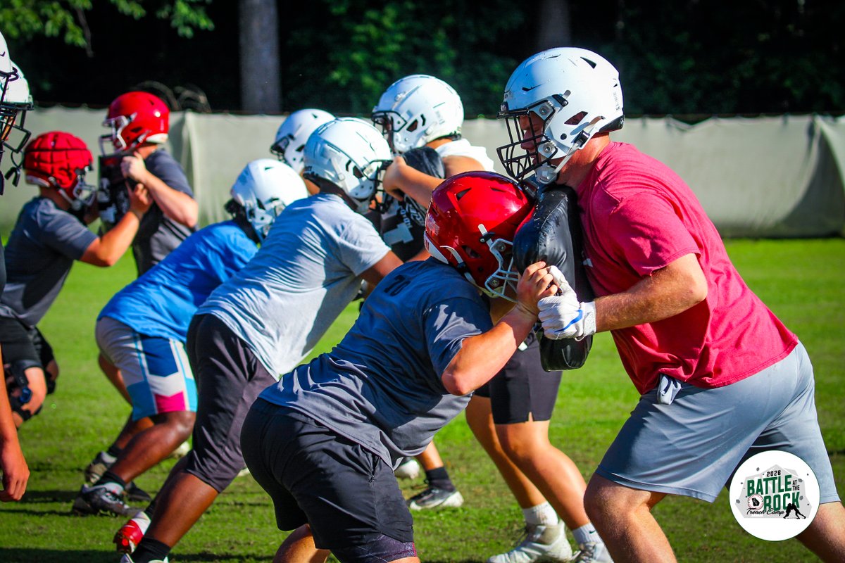 BattleCamp_OL's tweet photo. Saturday Morning practice at The Rock! More 📸 here: https://t.co/XnCuSfeXV6

@GACACoaches @JLawsonGraphics https://t.co/9uCKha0eRP
