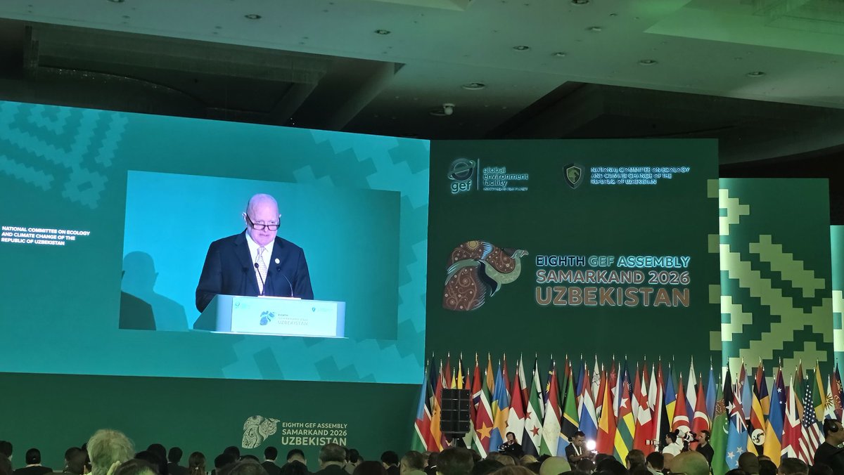 MIBakarr's tweet photo. What an exciting and productive week in Samarkand, Uzbekistan! @theGEF #Council and #Assembly launching the 9th replenishment cycle with renewed momemtum for #Integrated programming. #GEFAssembly https://t.co/hgS1JhKdoo