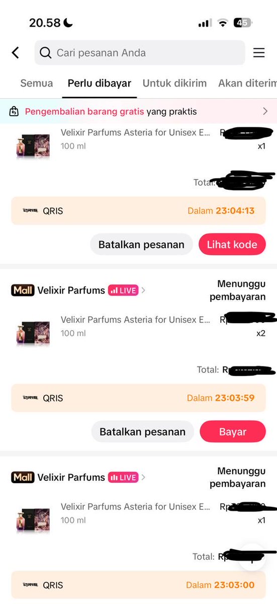 KUtomo42070's tweet photo. VELIXIR WTS
URANUS 
MORPHEUS 
ASTERIA 
PERSEPHONE 
100 ml semua yaa
#wts 
#velixir
#parfum https://t.co/n75blX9MzI