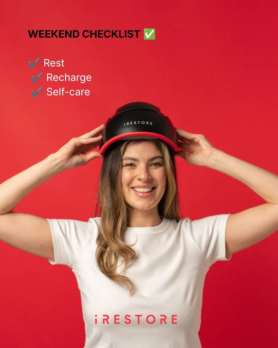 irestorein's tweet photo. Weekend reminder:​

Slow down.​

Rest counts too.

#HairTech #RedLightTherapy #irestorelaser #lasertherapy #athome #weekend #selfcare #irestorelaser https://t.co/WdEwoYWllK
