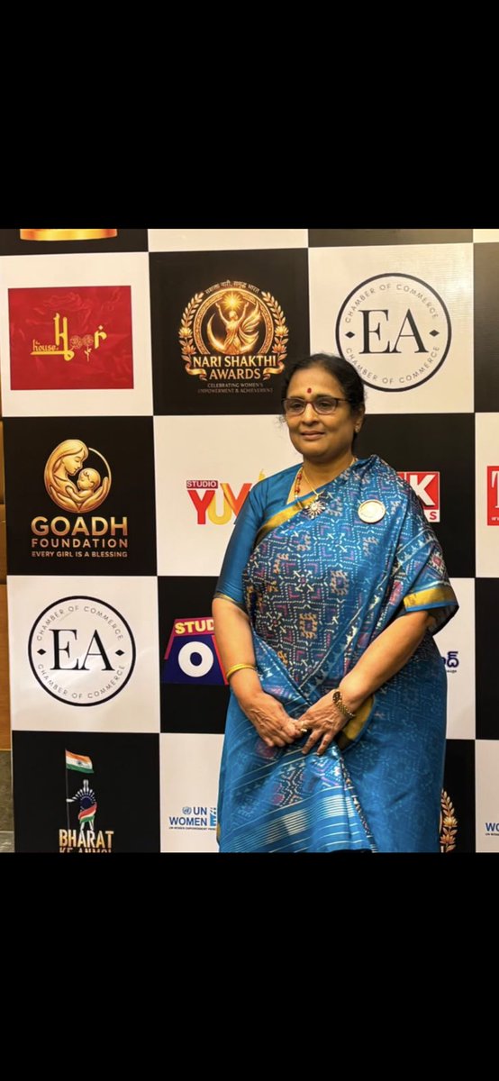 Ratnaprabha_IAS's tweet photo. Delighted to receive the Life Time Achievement Nari Shakti Award from Bharat ke Anmol -Delhi. Awards are a recognition &amp; motivate &amp; cheer us up to continue our work towards society. A big Thank you to the organizers. 🙏🙏 https://t.co/ZV1GpHLOCz