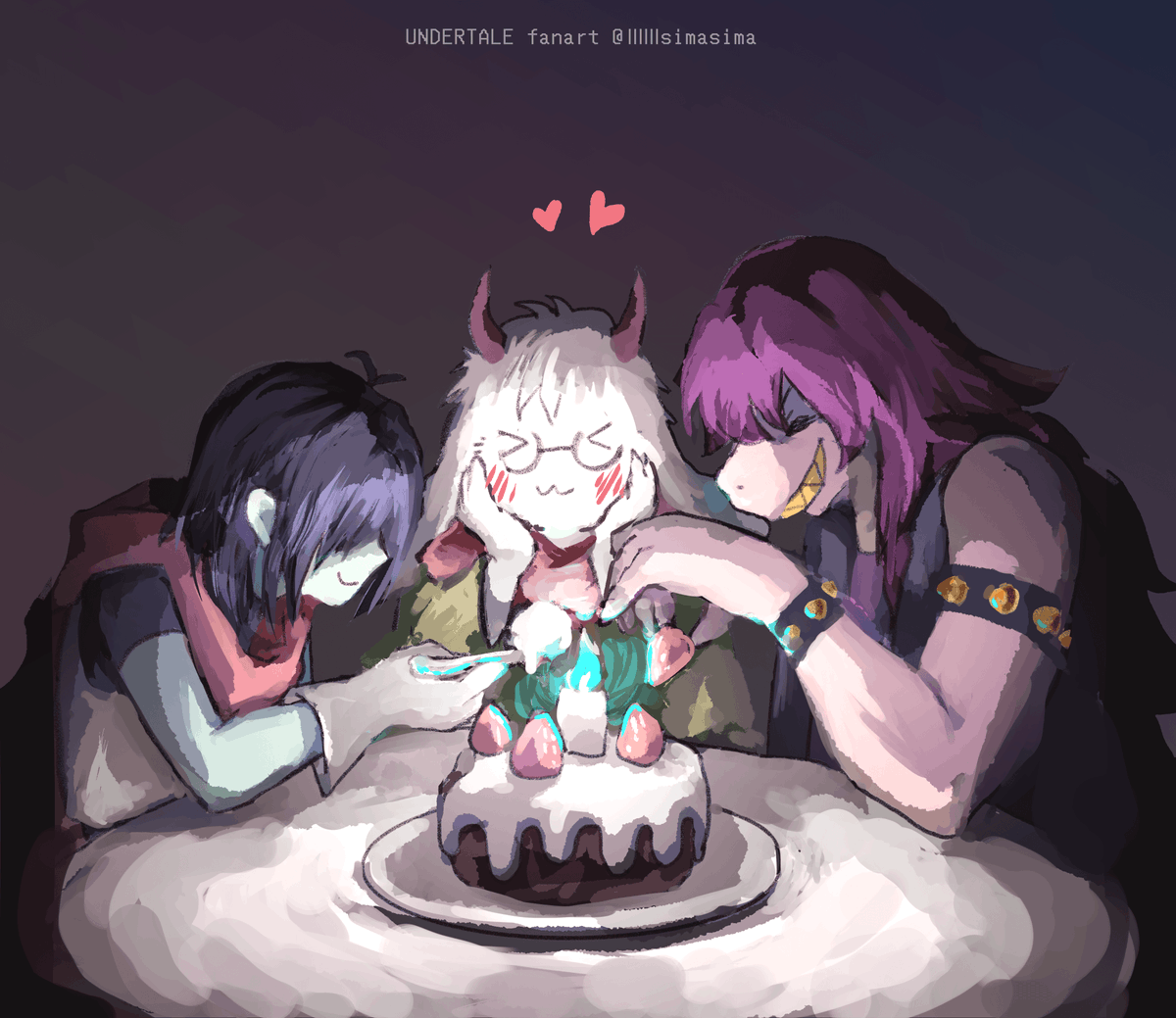 llllllsimasima's tweet photo. ✨🎂🎉 #deltarune #deltaruneFanart https://t.co/U3iKSxKiyA
