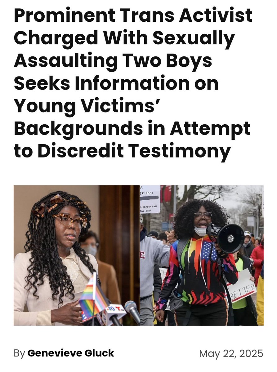 WomenReadWomen's tweet photo. A prominent trans activist based in Philadelphia is currently standing trial on charges of sexually assaulting two young boys.

Kendall Stephens, born Johnathan, worked with the Police Department and was praised during #Pride by a state representative 

https://t.co/JskqJY8ZN1 https://t.co/fUTvGiEwGw