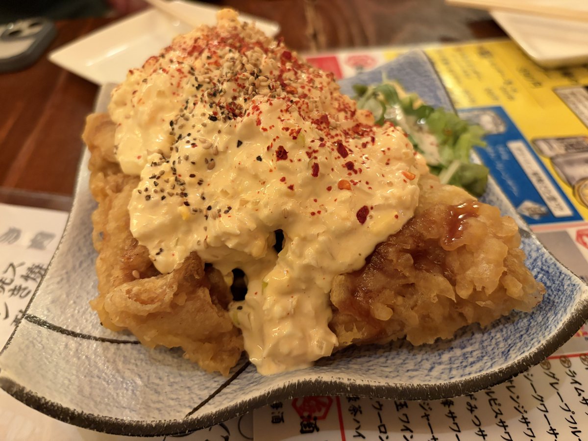 sukidayoidol's tweet photo. チキン南蛮！
鮭ハラス焼！！ https://t.co/0S8ILULLp1