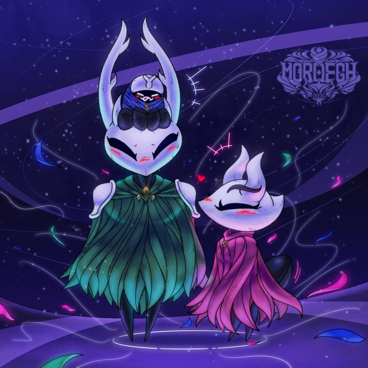 mordegh's tweet photo. Little bug family :>c

#HollowKnight #Silksong https://t.co/798dSn4KKu
