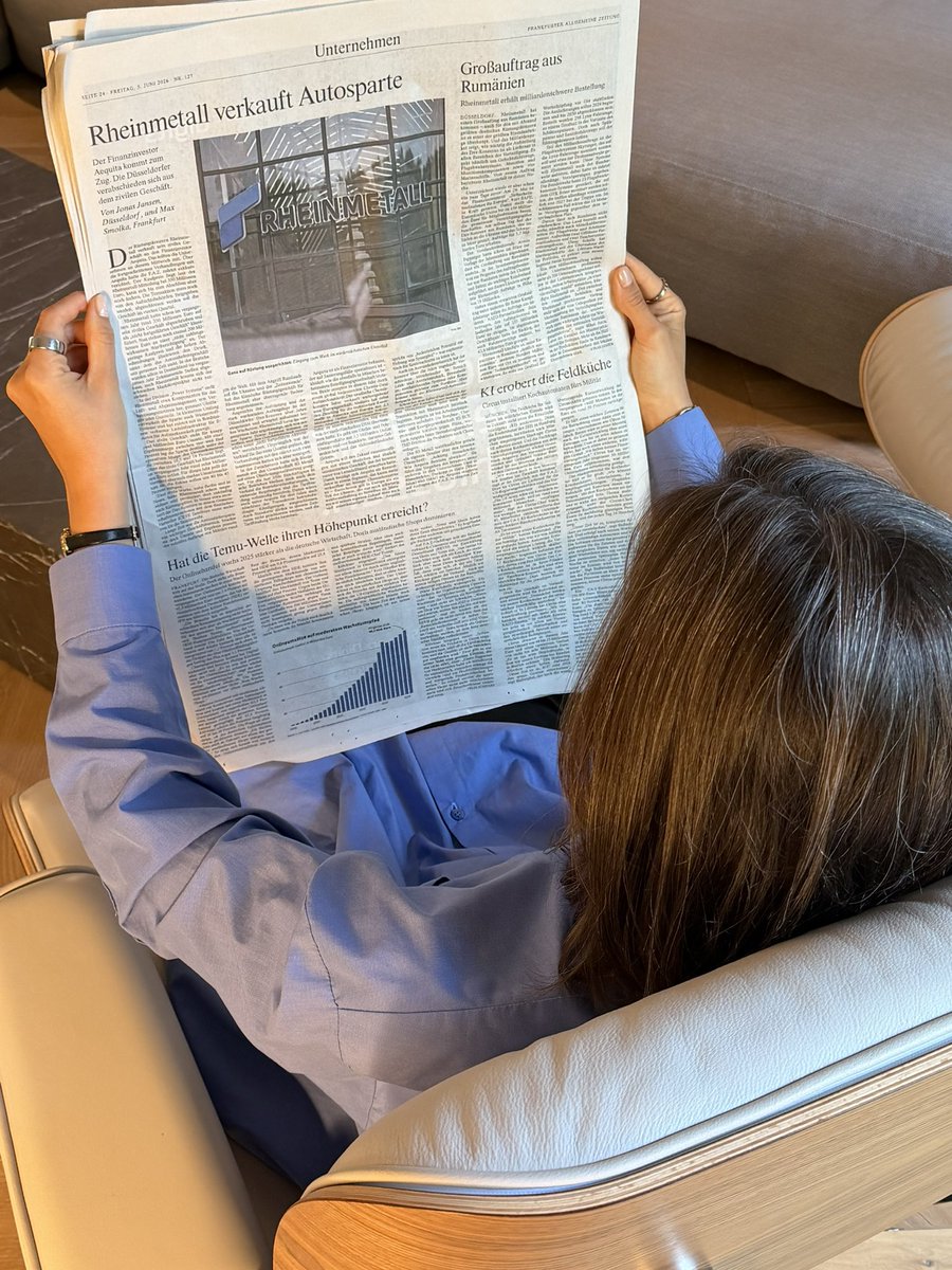 ElenaColes2's tweet photo. @CircusGroupSE in the @faznet .
In “AI conquers the field kitchen”, F.A.Z. covers how AI is reshaping military logistics and highlights Circus alongside our friends from @RheinmetallAG . 

Happy weekend and happy reading. https://t.co/XfWSM57j6k
