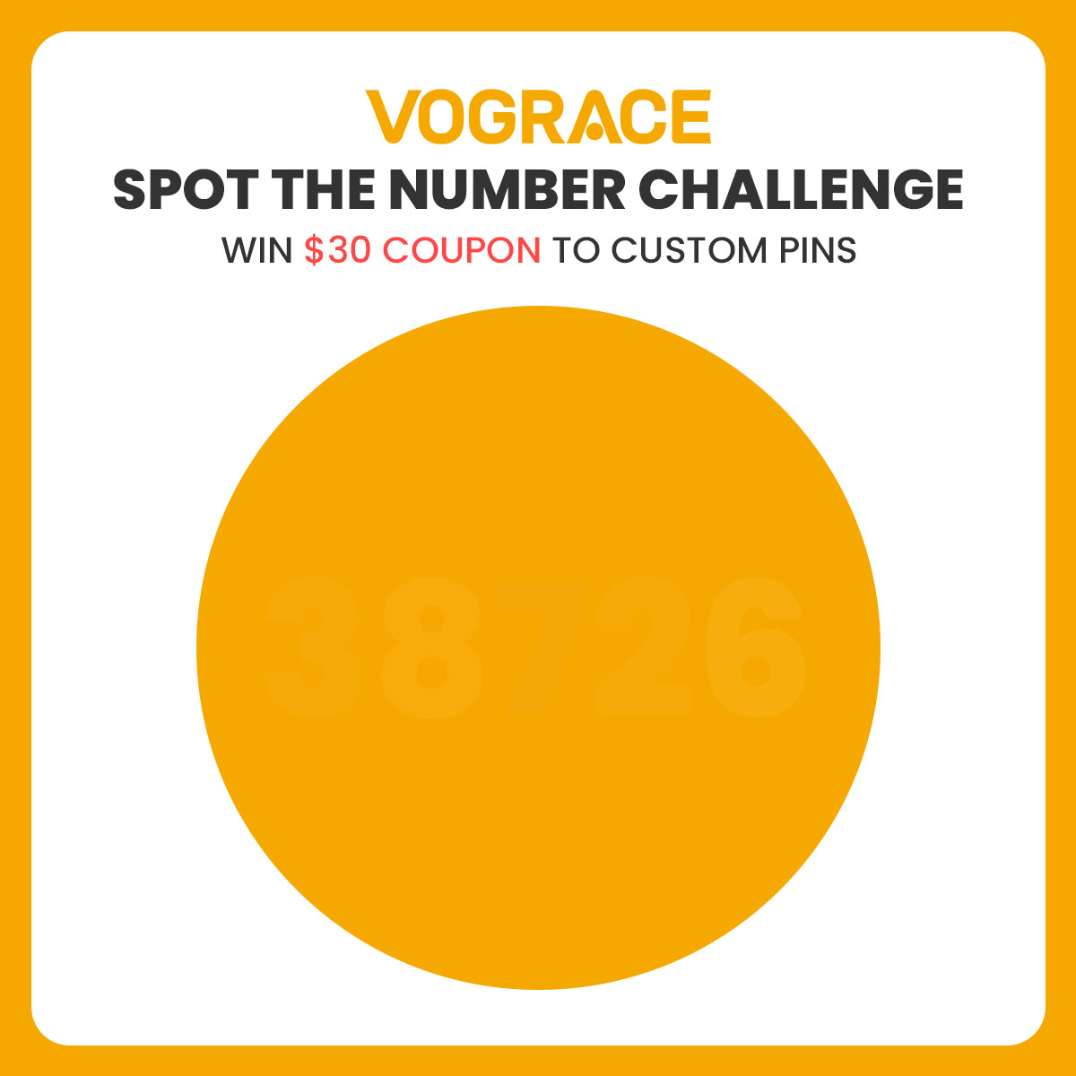 VograceCharms's tweet photo. 👀 "Wait, is it just a 6?!" Look closer... What number do YOU see?
GIVEAWAY: 3 WINNERS ($30 Coupon for ALL Pins) 
1️⃣ Follow @VograceCharms
2️⃣ Like &amp; RT 
3️⃣ Comment your guess! 
⏳Ends June 9 (PDT)
https://t.co/0oXsUXHAPw https://t.co/8YYRHBx8t4
