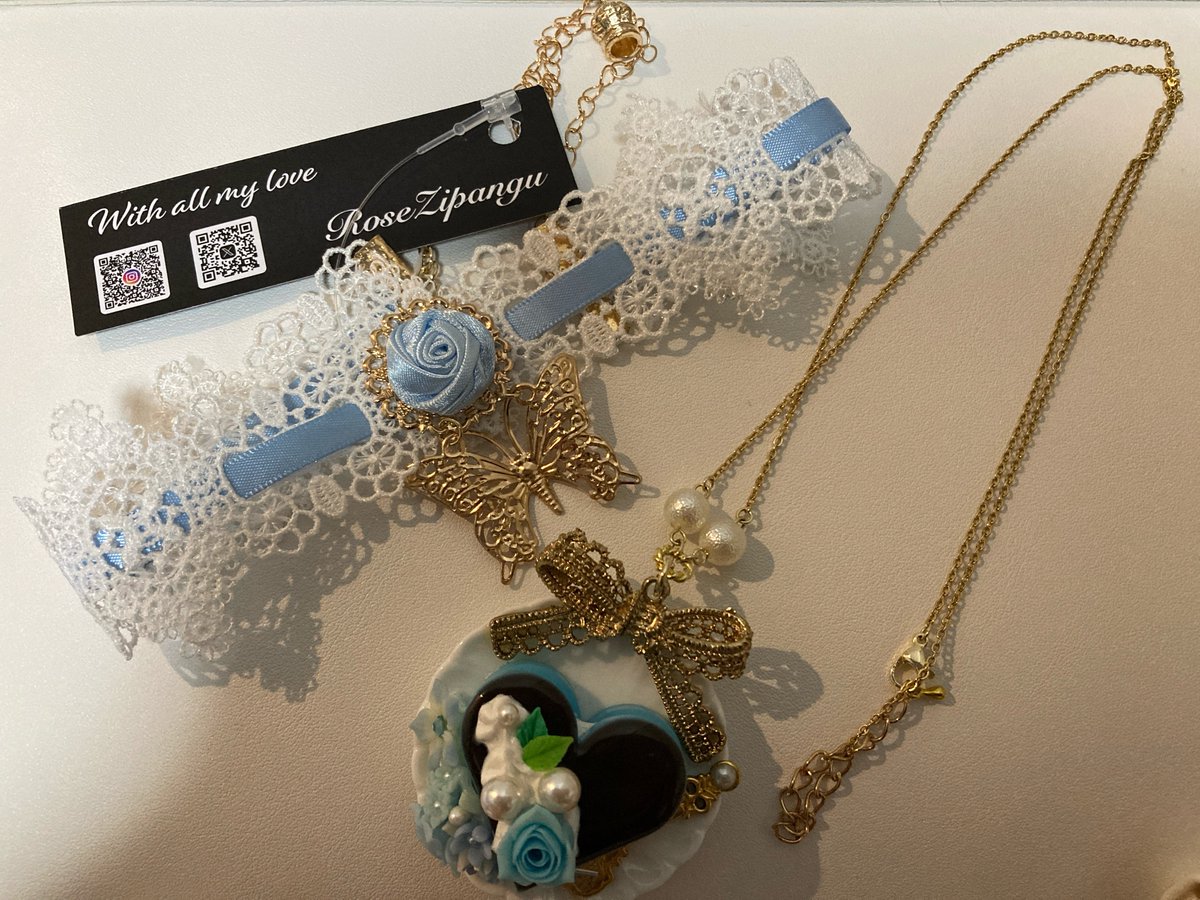 Ry47sky's tweet photo. #GLシンフォ02
初めての即売会イベント参加でした！！
四方八方を可愛いものや素敵なこだわりの品物で囲まれた空間、本当に楽しくて最高でした🩵

そしてこちらが戦果品と、お身内宛のお迎え品！
とっても素敵なお品物との出会いをありがとうございます！！❁⃘*.ﾟ https://t.co/sUx9bwUnep