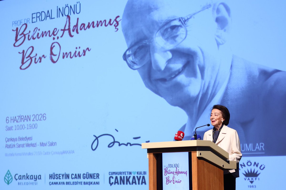 hcanguner's tweet photo. Prof. Dr. Erdal İnönü’yü doğum gününde “Bilime Adanmış Bir Ömür” sempozyumunda sevgi ve saygıyla andık.

Erdal İnönü’yü ve yaşattığı, savunduğu değerleri bu kentin hafızasında yaşatmaya devam edeceğiz.

Başta İnönü Vakfı, Sevinç Erdal İnönü Vakfı ve tüm katılımcılar olmak üzere emeği geçen herkese teşekkür ediyorum.