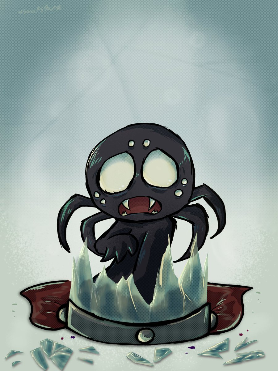 SweetstarSC's tweet photo. "For this boy and this spider were not meant to meet"
#dontstarve https://t.co/apqHzdL94O