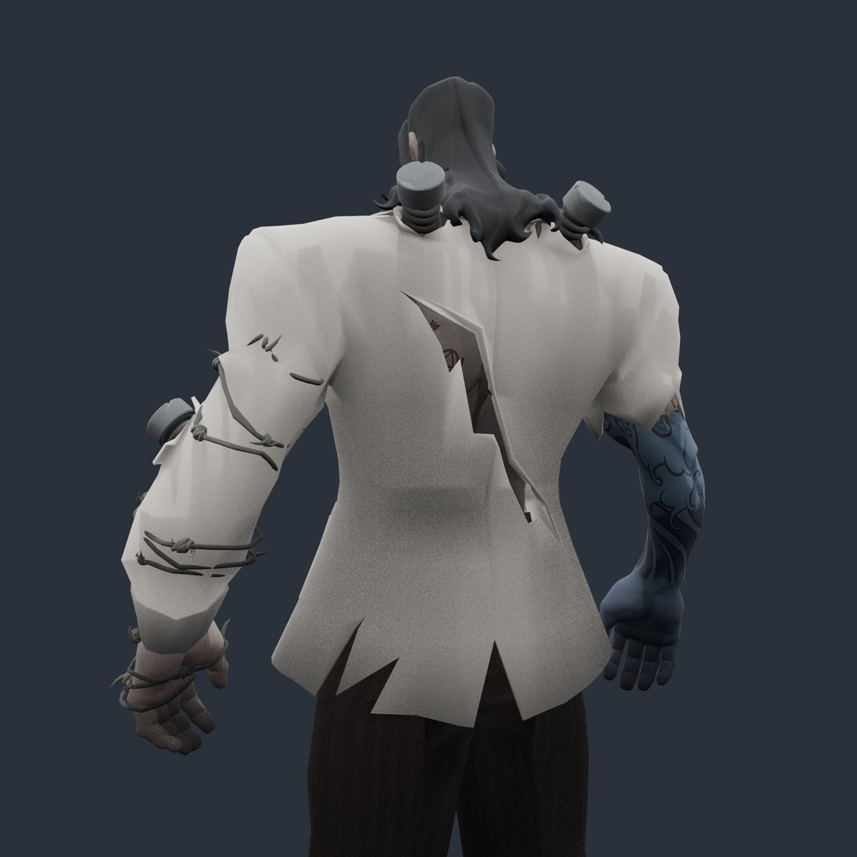 VexyXeno's tweet photo. WIP || A look into my new mod (Crazed Dr. Shpolvic & Little Nurse Rem)
#deadlock #deadlockmods #mod #gamebanana #valve #victor https://t.co/nQMKAGXUrB