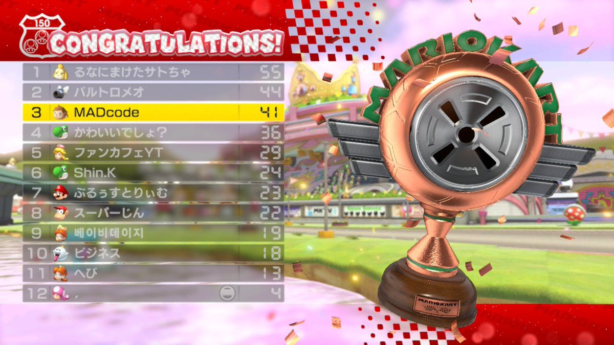 MADcode_Anime's tweet photo. 私がMizukiさんと楽しくゲームをしたことに感謝します。
久しぶりに3回のグランプリを楽しみましたが、3回ともメダルを獲得することができました。 光栄です。
いつも親切なFunCafeのメンバーの皆さんと視聴者の皆さん、本当にありがとうございます。

@funcafe_mizuki https://t.co/FedPsacjBx