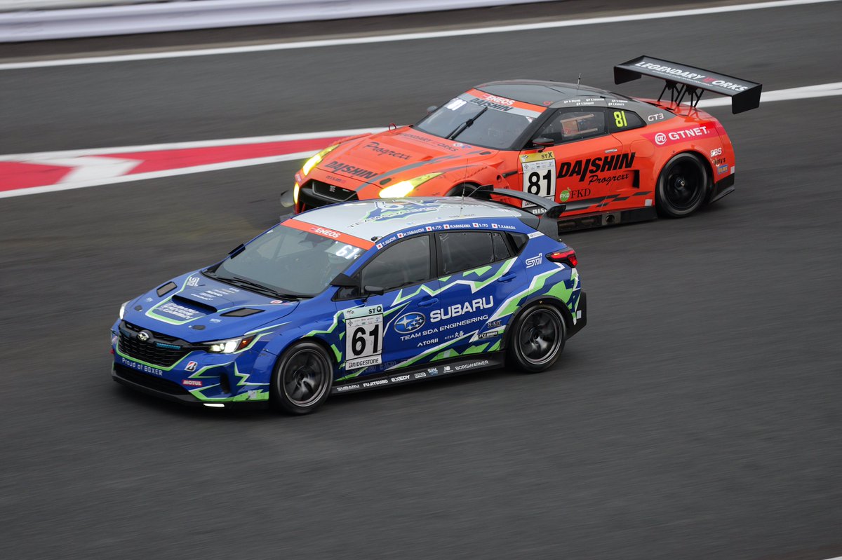 Cj4aYama's tweet photo. 2026.6.6 S耐24H@富士
流し撮りしたくて久々にレース観戦(*´ω｀*)
#スーパー耐久 https://t.co/JC9KPTP9nT