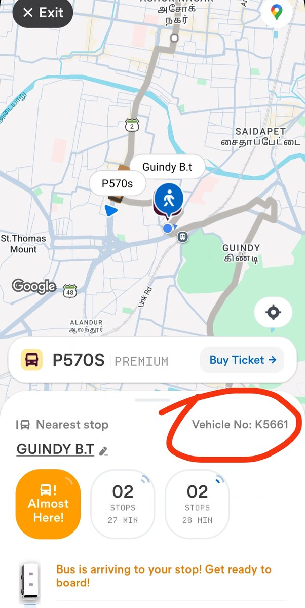 aBoyIsSomeone's tweet photo. I thought I was booking the bus that'll come to Guindy at 7:44, but booked the one that comes at 8:04.
And couldn't board the bus that was infront of me.

I request the great folks at @chennaione https://t.co/xlUuN1Czza