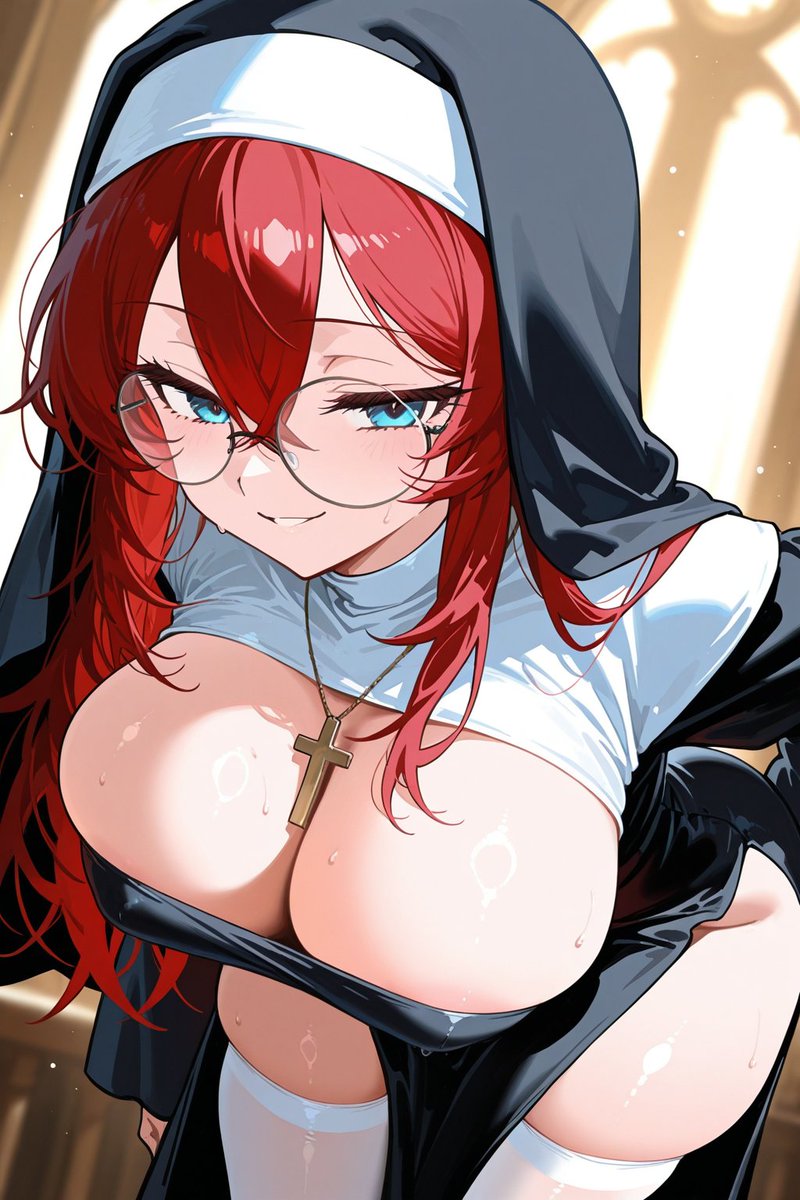 MommyMeeka2DFD's tweet photo. A pretty nun smiling at you should not make your wallet open this fast 😈✝️💸

And yet… here you are again 🖤✨ https://t.co/8sKgZh6NTQ