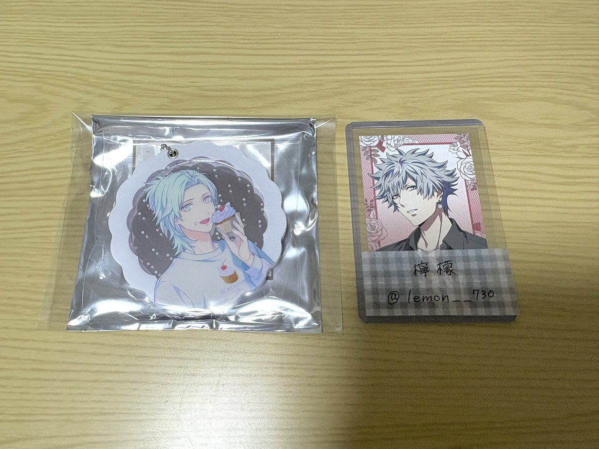 lemon__730's tweet photo. 【交換】うたプリ BGS 缶バッジ ビジュカ

求）蘭丸  缶バッジN×4
                ミラーキーホルダー ×1
                ビジュカSP×1

譲）那月、トキヤ、翔、セシル、嶺二、藍

郵送 or 札幌手渡し

異種交換 OK   
ex)蘭丸缶バッジ⇄ビジュカ

気軽にお声かけください。 https://t.co/B87XubncN0