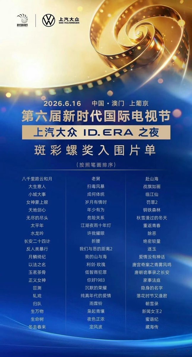 Xiao_Zhan_World's tweet photo. Xiao Zhan's The Legend of Zang Hai has been nominated for the Bancailuo Award at the 6th New Era International Television Festival.

Another nomination added to the list 🎉

#XiaoZhan #肖战 #LegendOfZanghai https://t.co/dlfFftxUIf