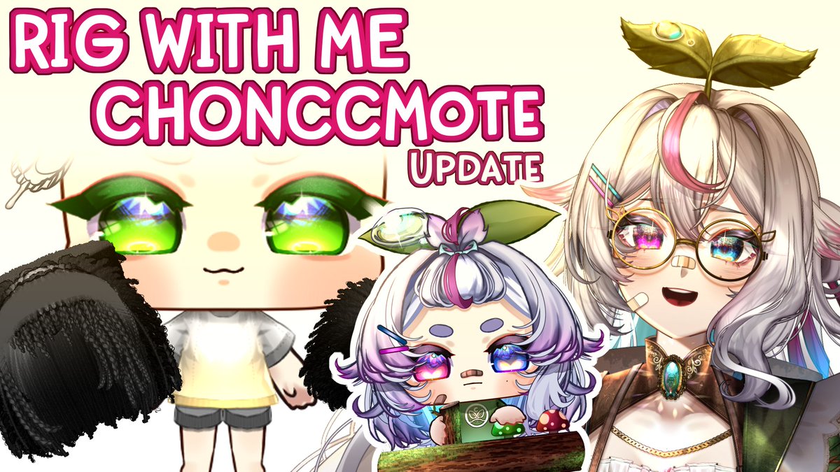 NotChoncc_VT's tweet photo. 🍎Live Now! : 
📕Twitch: https://t.co/UMdtuNWbrm 
📕Youtube: https://t.co/I2QtDajsjV

Activity: CHONCCMote Customizable Chibi Rigging l Live2d Stream

#CHONCCLive #VTuberUprising #PHVtuber #Live2d https://t.co/G8clQITN1Z