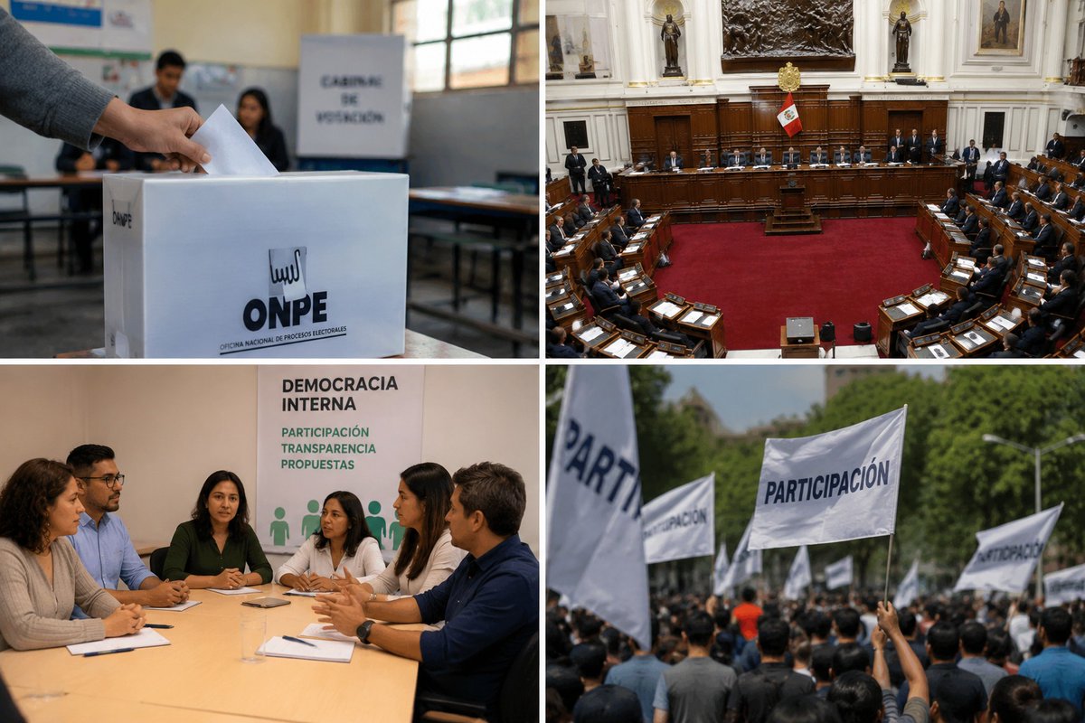 UNMSM_'s tweet photo. ¿Qué necesitan los partidos políticos para recuperar la confianza de la ciudadanía? La politóloga sanmarquina Alejandra Castillo analiza los desafíos que enfrenta el sistema político peruano y propone fortalecer la democracia interna, promover liderazgos comprometidos con el bien común y mantener una presencia activa más allá de los procesos electorales.

Conoce sus reflexiones y propuestas en la siguiente nota.
https://t.co/HS2wzHYDaT