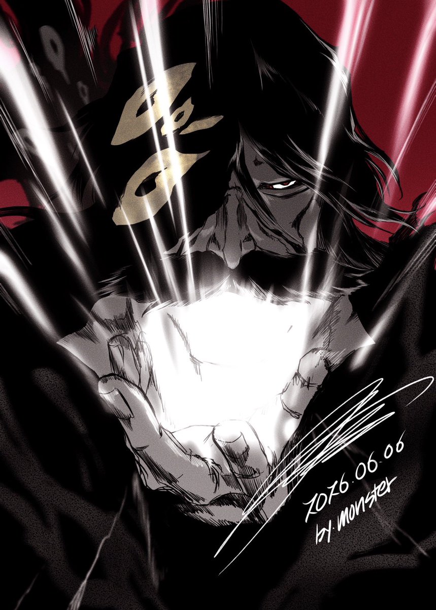 Monster_Art_'s tweet photo. BLEACH fanart https://t.co/7Xd4kwaxNj