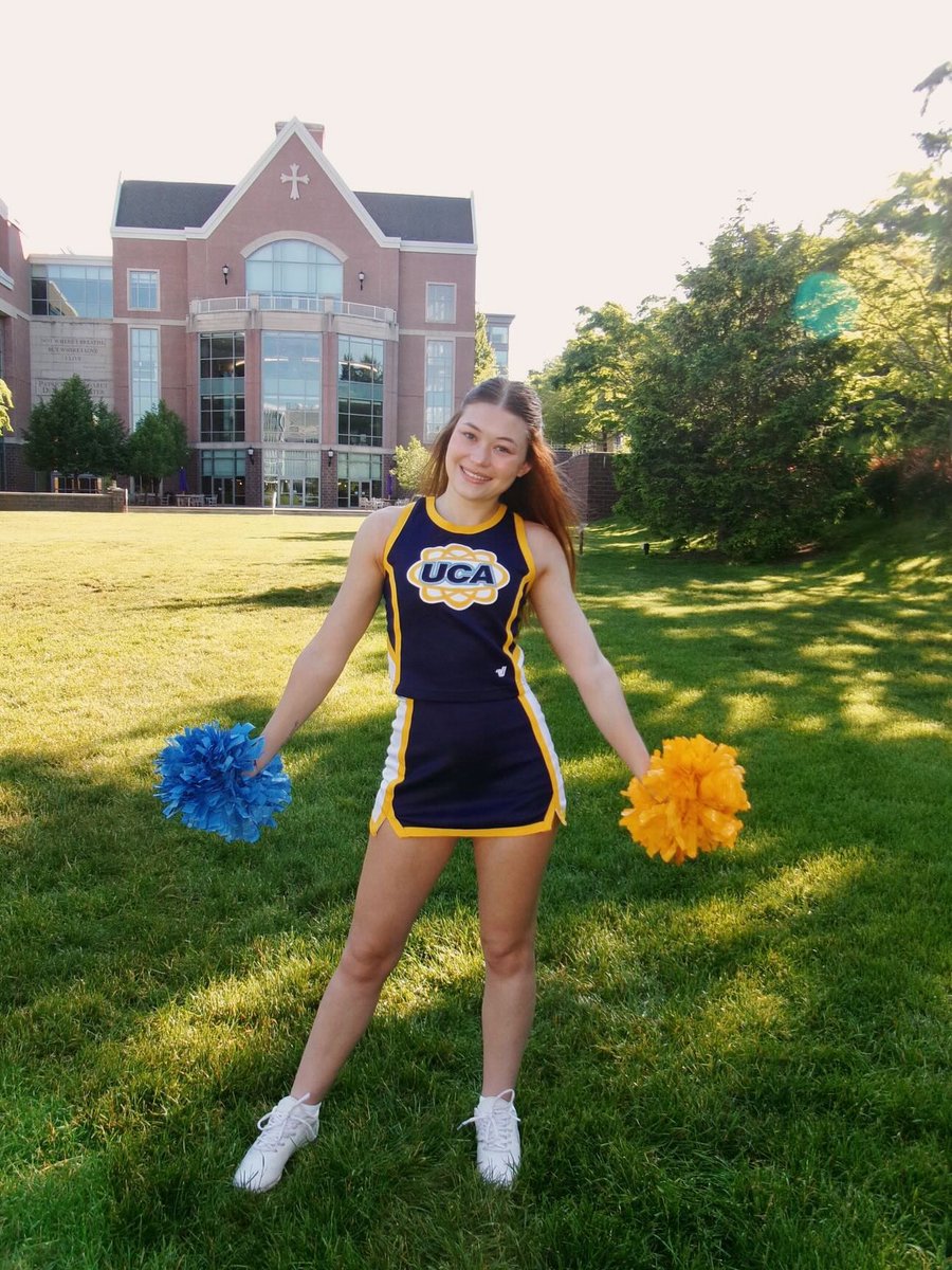 westpasports's tweet photo. Anna Micale shares about her unlikely journey into STUNT, time with UCA, and future career goals.

Learn about the Elk County native ⬇️📣💃

🔗: https://t.co/Xj2iZjYzYI

📸: @HurstAthletics https://t.co/6Z3JlicNmA