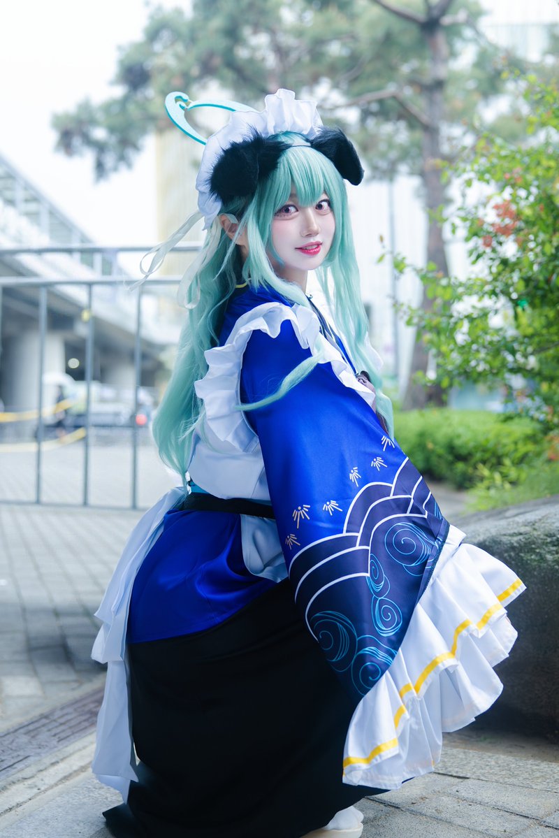 punnybin's tweet photo. Cos. @iyoucos 
#ブルアカ #ウミカ https://t.co/XkZuUHj22W