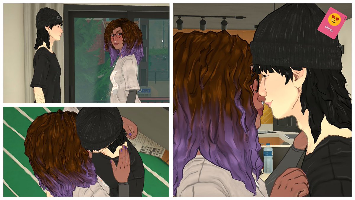 tamo_sim's tweet photo. 🎫BANZAI to Melino (8)

Our first date at my apartment. Maybe she's my story.
#Paralives https://t.co/NDRY130zyy