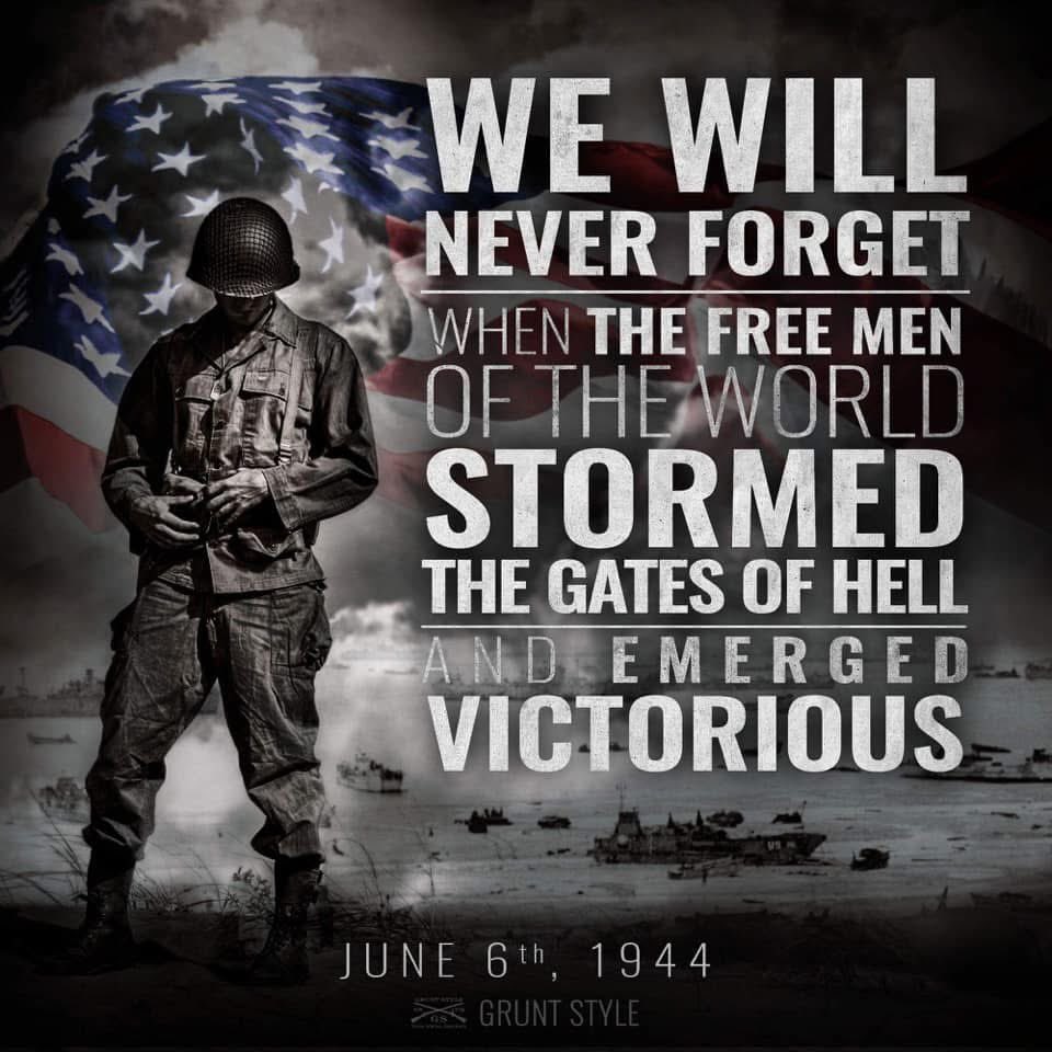 GCFD95's tweet photo. June 6, 1944 – D‑Day
Today we remember the courage, sacrifice, and unwavering commitment of the men who stormed the beaches of Normandy. Facing impossible odds, they answered the call and changed the course of history.
We stand in remembrance of those who gave everything for freedom—and we will never forget.
🇺🇸 #DDay #NeverForget #HonorTheFallen #GCFD