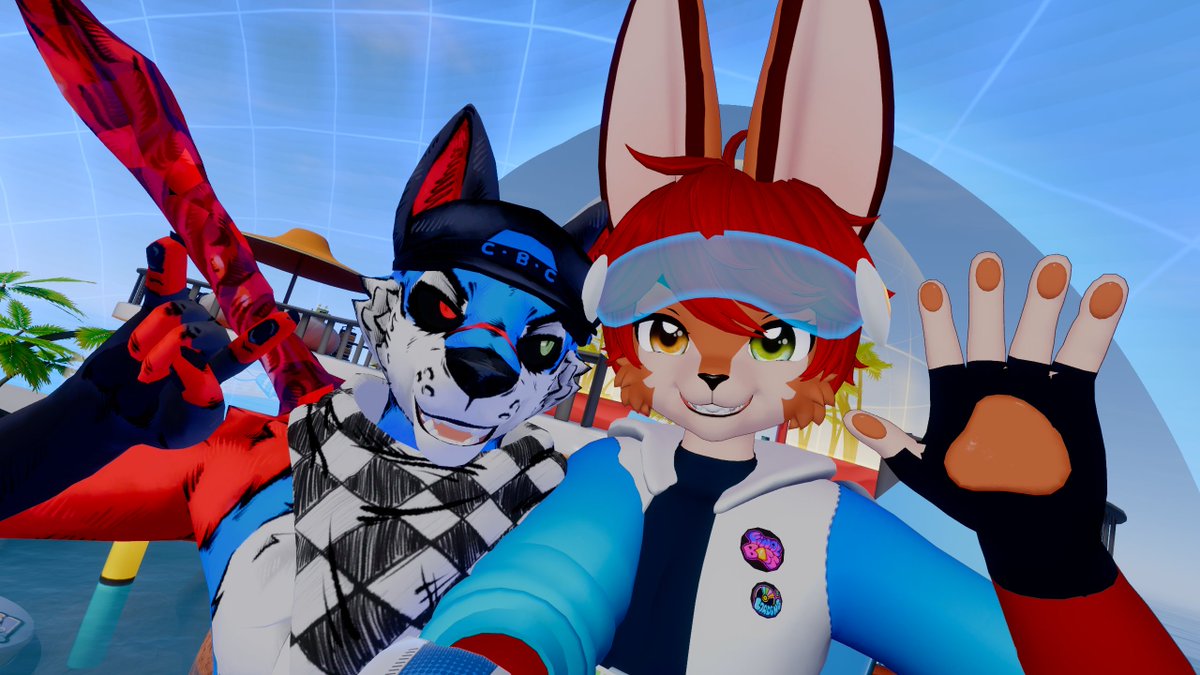 JackerBun's tweet photo. SECOND DAY OF FURALITY!!!!!!!!!!!!
#VRChat #FuralityUltra https://t.co/rIWASmVOvm