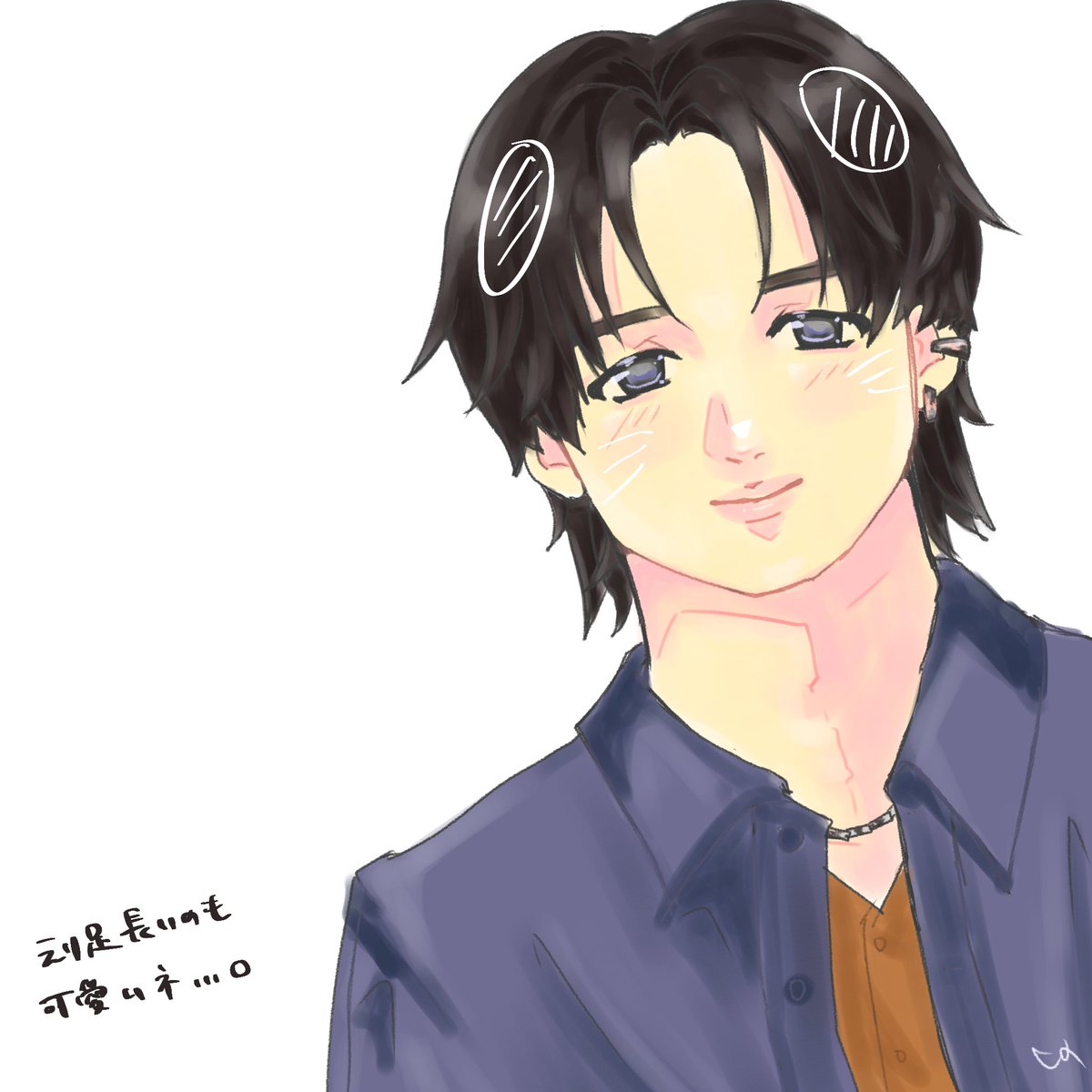 ono_sno's tweet photo. えりあし可愛い！私も伸ばします（？） https://t.co/7Ck7FKSy3T