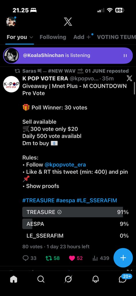 yamaiyoon's tweet photo. @kpopvote_era @chickennoodlej4 For #TREASURE https://t.co/xX0mQpTdFQ