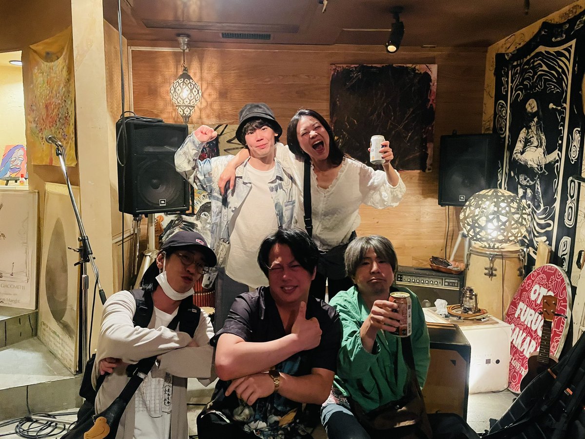 mytmzm's tweet photo. 宮田真面目企画「混じる音」東新宿LOVE TKOありがとうございました‼️
性闘士☆準矢、リトルキヨシさん、みーちゃんさっくん来てくれたみんなのおかげでさいこーーな夜になりました‼️
またやりたいです‼️ https://t.co/NJZY9WnS27