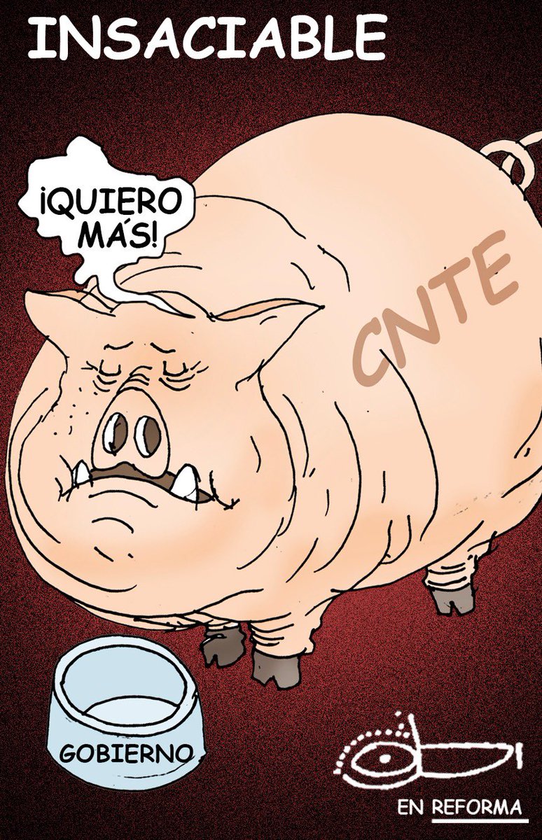 Reforma's tweet photo. Insaciable... Por @obititlan en @Reforma https://t.co/0KTEpQQggZ