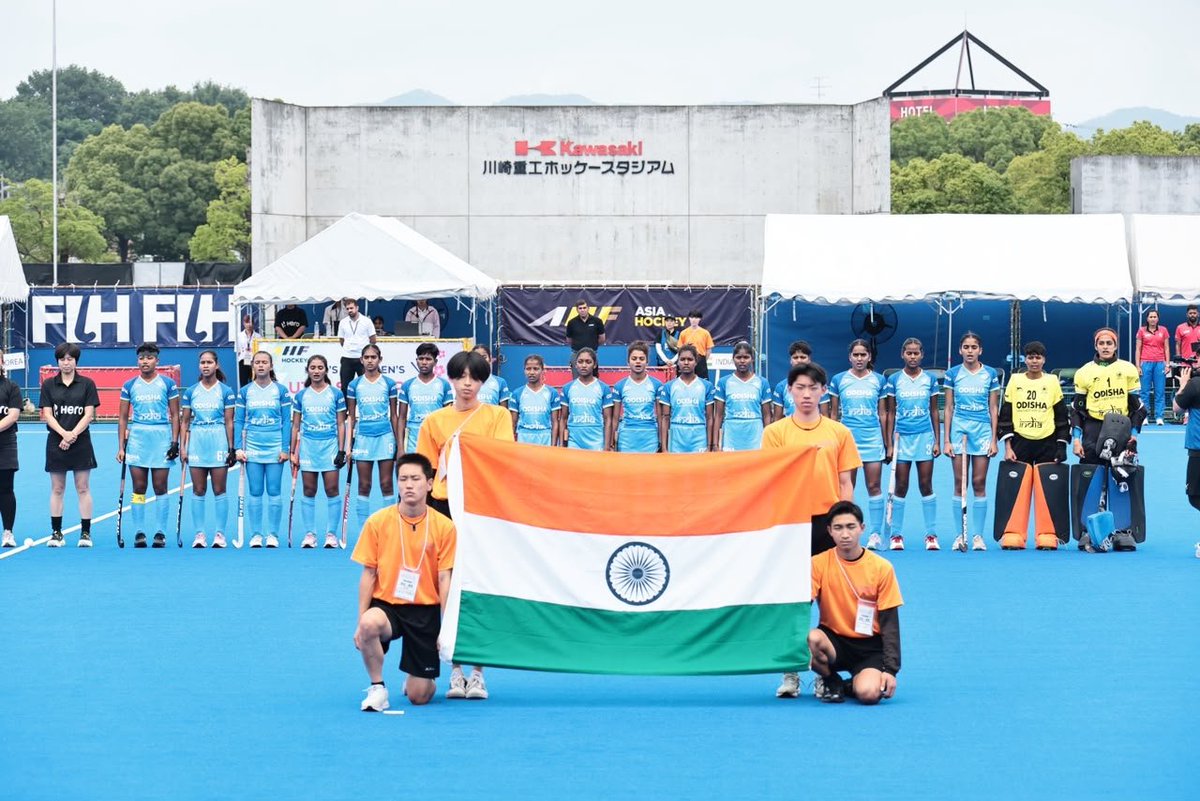 Dev_Fadnavis's tweet photo. 🏆🇮🇳 Double Delight for Indian Hockey at the U18 Asia Cup 2026! 🏑✨

Heartiest congratulations to the Indian Men’s U18 Hockey Team on clinching the U18 Asia Cup 2026 title and to the Indian Women’s U18 Hockey Team on securing the Bronze Medal.

These outstanding achievements have brought immense pride to the nation and reflect the growing strength, talent and passion for hockey among India's youth. The remarkable performances displayed throughout the tournament are a testament to the dedication of the players, coaches and support staff.

@TheHockeyIndia
 #India #Hockey #U18AsiaCup2026