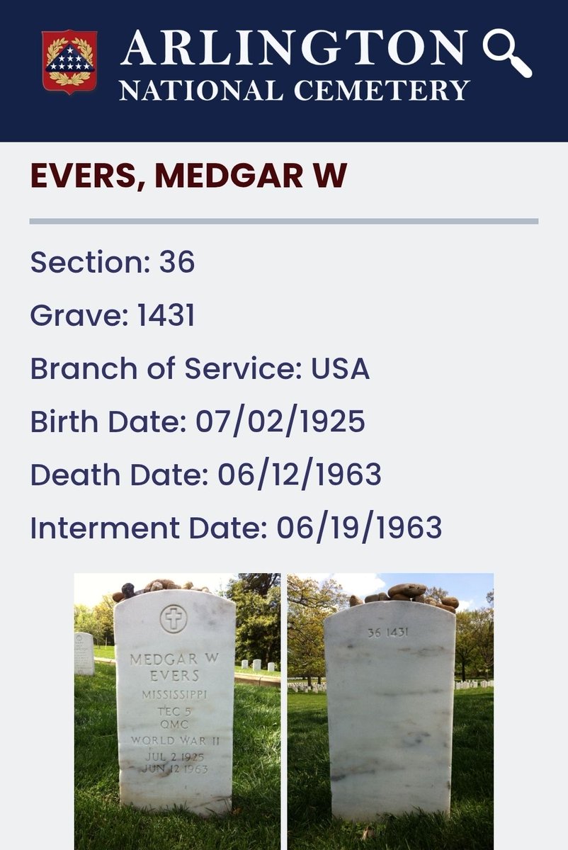 Lizzs_Lockeroom's tweet photo. On this 82nd Anniversary of #DDay, I’d like to remember the late Medgar Evers, he &amp; other Black soldiers who were there. He served to protect the freedom &amp; democracy that we have today, only to get murdered by a Klansman for wanting &amp; fighting for equal &amp; voting rights. https://t.co/oO5WrXEyjS