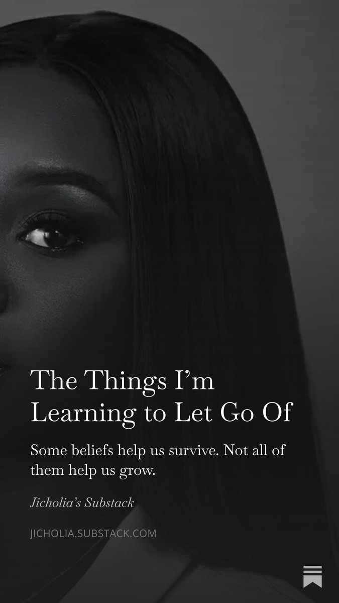 jicholia's tweet photo. Some things become good because we gave ourselves permission to be bad at them first

Lately, I've been thinking less about what I'm learning &amp; more about what I'm unlearning

The beliefs, habits, and assumptions that once served us can quietly become the things holding us back https://t.co/pKB2iCZuRl