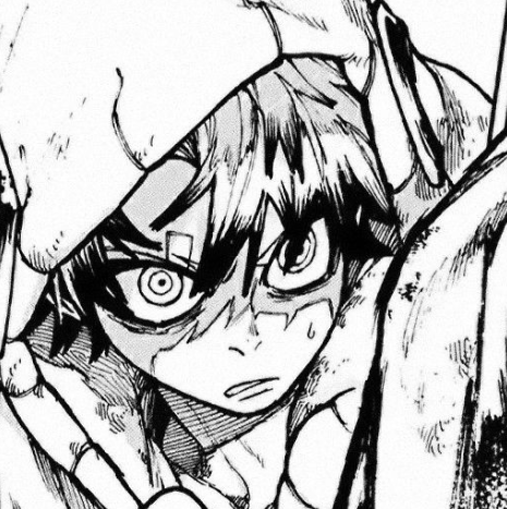 MysterIsHappy's tweet photo. I mentioned it before, but I think we should wait for characters in the story to mention it before treating "Rudo hair is getting darker" as a fact.
There's a ton of panel in the manga where Rudo hair looks as dark as it does in the post-Mymo battle. https://t.co/qycPg8xD4q